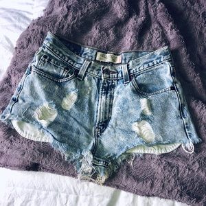 Levi Rare Vintage Denim Shorts